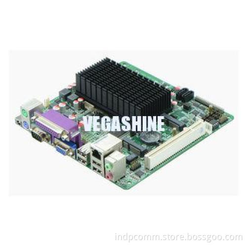 Atom N2800 CPU Fanless Embedded Mini ITX motherboard 6 COM